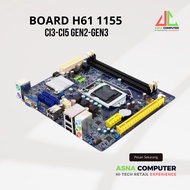 Motherboard H61 DDR3 Mobo H61 Ci3 Ci5 Gen2 Gen3 Mainboard H61 1155