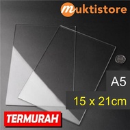 Acrylic sheet 2mm A5 Clear Acrylic/ Acrylic/