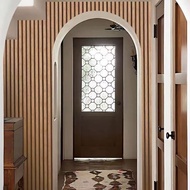 10m*45cm PVC Wallpaper Fluted Wall Self Adhesive Wall Decoration Wood Panel Pattern Background Stick