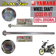 LC135 LC 135 V1-V7 REAR WHEEL SHAFT FRONT SAB TAYAR BELAKANG DEPAN SUB RODA 3AY-F5181-01 5YP-F5381 100% ORIGINAL YAMAHA