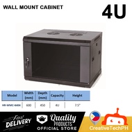 4U HARD RACK HR-WMC-6404 Wall Mount Cabinet (Unassembled)