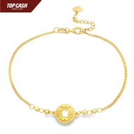Top Cash Jewellery 999 Gold Ancient Coin Bracelet