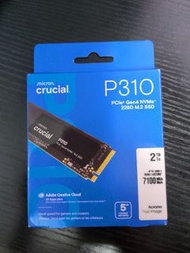 全新原封Crucial P310 PCIe Gen4 NVMe M.2 SSD 2TB