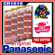 Panasonic Cr1616 3v New Battery Button lithium Batteries Cell Coin (Original : from energy thailand)