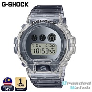 Casio G-Shock DW-6900SK-1DR Original Men's Special Color Transparent Jelly Digital Resin Watch ( JAM ORI G SHOCK / MAN DIGITAL WATCH / ORIGINAL CASIO G SHOCK / JAM LELAKI G SHOCK / JAM LELAKI CASIO DW-6900SK-1D DW-6900SK