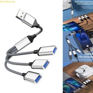 Doublebuy USB to USB 2 0 Adapter OTG Charger Cable 3 in 1 USB 2 0 Splitter Fast Charging with USB 2 