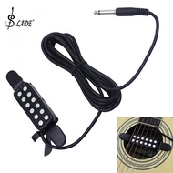 SLADE 12 Hole Guitar Sound Hole Pickup Metal Sound Pick-up Transducer Amplifier for Acoustic Classical Folk Guitar Parts &amp; Acces