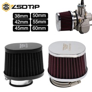 ZSDTRP Racing 38/42/45/50/55/60mm Motorcycle Carburetor Air Filter For 21-34mm PWK KEIHIN KOSO OKO M