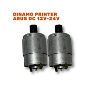 Dc12v -24v current printer dynamo for mini drill or generator