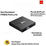 GBOX Android 15.0 Smart TV Box 5GWIFI 4K Bluetooth