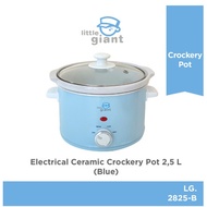 Little Giant Ceramic Crockery Pot 2.5lt Slow Cooker LG2825-B