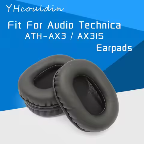 Earpads For Audio Technica AX3 AX3IS ATH-AX3 ATH-AX3IS Headphone Accessaries Replacement Ear Cushion