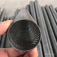 Mesh Thickness 304 Skeleton Straight Seam Welding Filter Mesh Tube Filter Element Punching Tube 3mm 
