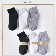 1 Pair Normal Working Sock Sport Sock Unisex Free Size Black Socks Stoking Kerja M13