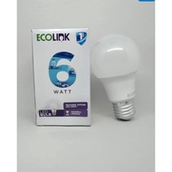 Ecolink 6 watt 6w 6watt LED Bulb