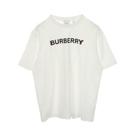 【二手】Burberry 短袖T卹，Logo印花，圓領，8053009，純棉，男士，二手