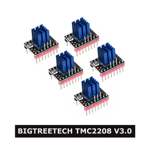 BIGTREETECH TMC2208 V3.0 Stepper Motor Driver STEP/UART Stepsticks Mute VS TMC2130 SPI TMC2209 For S