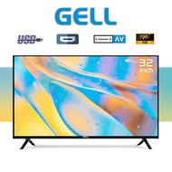 Gell Smart TV 32 Inch Flat Screen TV 32 Inches LED Television NetflixYoutube Ready