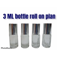 3 ML ROLL ON BOTTLE MINYAK WANGI BOTTLE