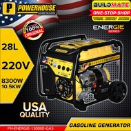 POWERHOUSE ENERGIE SERIES Gasoline Generator With Electric Start 10.5KW KVA PH-ENERGIE-13000E-GAS - 