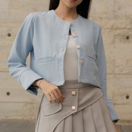 (Eunjits Vault) Gangnam Korean Style Women's Long Sleeve Blazer