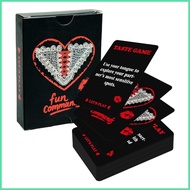 Date Night Games Valentines Day Fun Party Supplies 50 Pieces Couple Card Games for Date Night for Ad