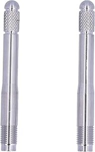 KooingTech Wheel Mounting Aid Fixing Bolts, 2 Pieces Wheel Mounting Aid for Cars, M14 x 1.5 Stainles