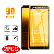 2PCS 9D Full Cover Glass Samsung Galaxy A6 A8 A7 A9 J8 J6 J4 2018 Screen Protector Samsung A31 A51 A