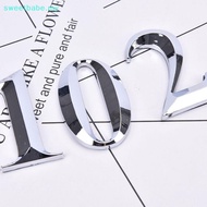 SWEETBABE Self Adhesive Door Number Sign House Number Digit Apartment Hotel Office Sticker   MY