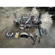 Honda Jazz GD3 L15A 1.5 Manual Engine Set with New SR Sport Absorber Original Halfcut Siap Kastam fo