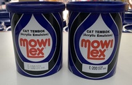 CAT TEMBOK DALAM MOWILEX SATANDAR HITAM / PUTIH 2.5L