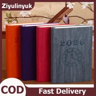 ziyulinyuk 1Pcs Exquisite 365 Day Planner School Notebook Multifunctional A6 Schedule Book Creative 