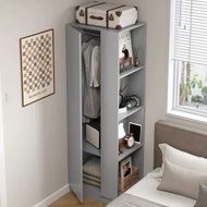 Carpenter - （支持定制）兩門三門單門衣櫃收納櫃臥室衣櫃現代簡約衣櫃儲物櫃60CM（木門款）