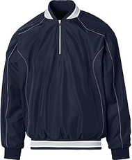 V Jean LS 2121A373 Baseball Wear, Unisex, Adult, 400 (Navy) 2XL