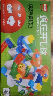 #LETIGO# 瘋狂開心球 #滾球軌道積木# DIY 軌道