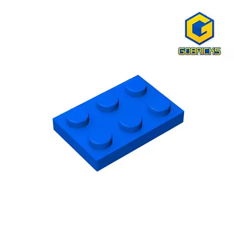 Gobricks GDS-510 Plate 2 x 3 compatible with lego 3021 pieces of children's DIY building block Parti