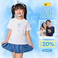 [Dream Team Summer Collection] Kid Form Relax T-Shirt with Embroidered Nautical KCTS26S010