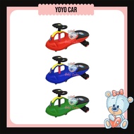 Swing Car Yoyo Car Plasma Swing Car Twist Car Outdoor Baby Car Kereta Mainan Kayuhan Kaki