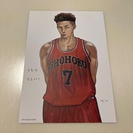 THE FIRST SLAM DUNK (男兒當入樽） 日本原裝 宮城良田 迷你海報(A5 Size) 井上雄彥 作品（Inoue Takehiko）灌籃高手(The First Slam Dunk)