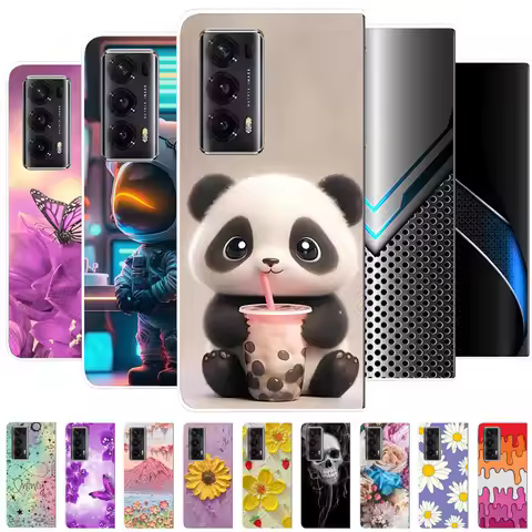 For Honor Magic V2 5G Case Clear Transparent Front Back Cover For Honor Magic V VS V2 RSR V3 VS3 Pho