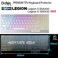 Keyboard Protector Lenovo Legion 5 15IAX10 / 15IRX10 (2025) - DrSkin PREMIUM TPU Clear