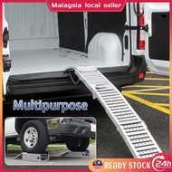 MOTORCYCLE BIKE STAGE FOLDING LADDER RAMP HEAVY-DUTY MOTOCYCLE BIKE RAMP TANGGA MOTOR LADDER CAR