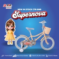 SEPEDA ANAK PEREMPUAN EVERGREEN DAISY 16 18 INCH ADA KERAJANG / BNB SUPERNOVA CLASSIC STYLE