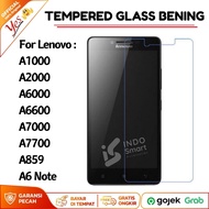 Lenovo A1000 A2000 A6000 A6600 A7000 A7700 A859 A6 Note Tempered Glass CLEAR Anti-Scratch Glass Prem