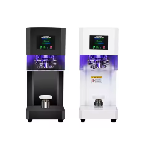Automatic Juice Cup Drinks Sealer Machine Pop Can Jar Sealing Machine Plastic Cup High Effective Pla