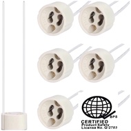 LED strip GU10 GZ10 GX10 socket for halogen ceramic light bulb wire connector holder