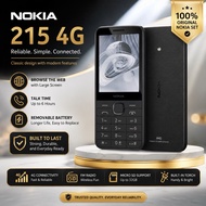 Nokia 215 4G Phone | 2.8" IPS Screen | 1450mAh | Dual Sim | Bluetooth 5.0 |Type-C Charging | 1 Year 