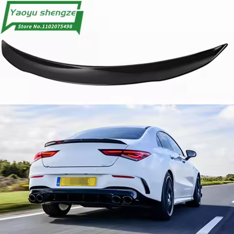 For Mercedes Benz CLA Class W118 2019-2020 CLA250 CLA200 CLA220 carbon fiber Car Rear Wing Trunk Spo
