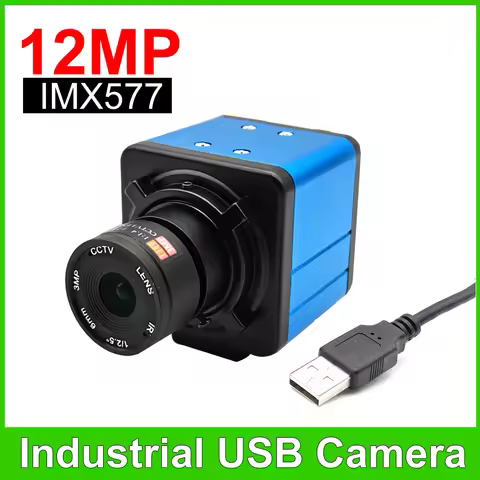 Industrial 12MP 3840x2880 IMX577 Sensor USB Webcam 4K IMX415 /5MP IMX335 Sensor UVC OTG Usb Camera F