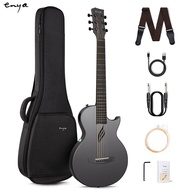 Enya Guitar NOVA Go SP1 Acoustic Electric Guitar 35 Inch with Smart AcousticPlus 2.0 system Carbon F